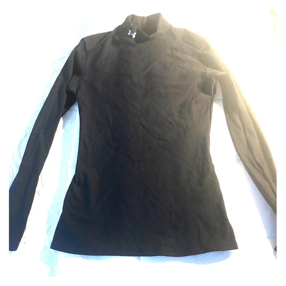 Under Armour Black Mockneck Coldgear